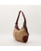 Sac Hobo beige - 34 x 24 x 5 cm