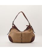 Sac Hobo beige - 34 x 24 x 5 cm