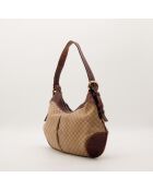 Sac Hobo beige - 34 x 24 x 5 cm