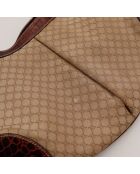 Sac Hobo beige - 34 x 24 x 5 cm