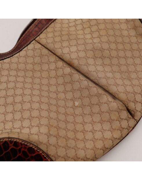 Sac Hobo beige - 34 x 24 x 5 cm