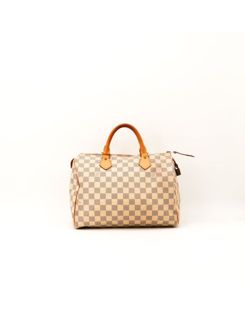 Sac Speedy 30 Damier beige - 30 x 21 x 17 cm