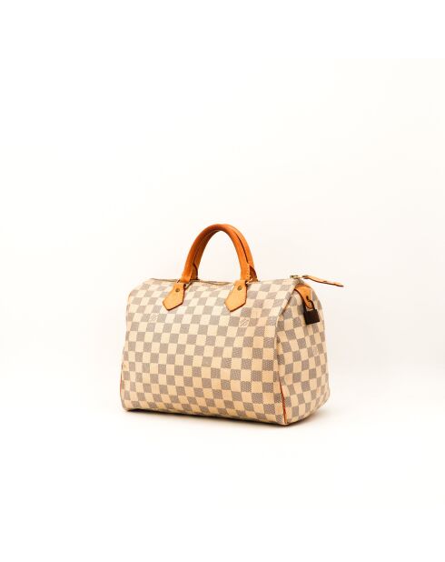Sac Speedy 30 Damier beige - 30 x 21 x 17 cm