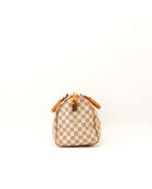 Speedy 30 Damier beige Ledertasche - Guter Zustand - 30x21x17 cm