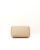 Speedy 30 Damier beige Ledertasche - Guter Zustand - 30x21x17 cm
