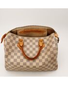 Speedy 30 Damier beige Ledertasche - Guter Zustand - 30x21x17 cm