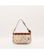 Pochette Accessoires Murakami blanc/multicolore - 23 x 13 x 4 cm