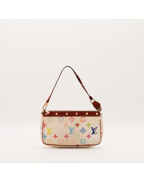 Pochette Accessoires Murakami blanc/multicolore - 23 x 13 x 4 cm