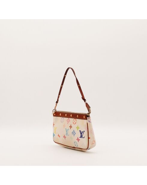 Pochette Accessoires Murakami blanc/multicolore - 23 x 13 x 4 cm