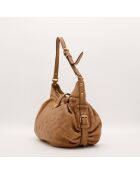 Borsa Mahina beige cammello - Buone condizioni - 32x27x18cm