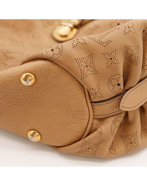 Borsa Mahina beige cammello - Buone condizioni - 32x27x18cm