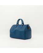 Sac en cuir Speedy 30 Épi bleu - 30 x 21 x 17 cm