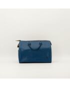 Sac en cuir Speedy 30 Épi bleu - 30 x 21 x 17 cm