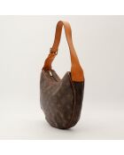 Sac Croissant MM marron - 31 x 20 x 6 cm