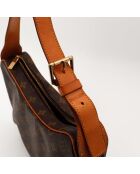 Sac Croissant MM marron - 31 x 20 x 6 cm