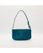 Pochette en cuir Accessoires Épi bleu - 21 x 13 x 3.5 cm