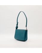 Pochette en cuir Accessoires Épi bleu - 21 x 13 x 3.5 cm
