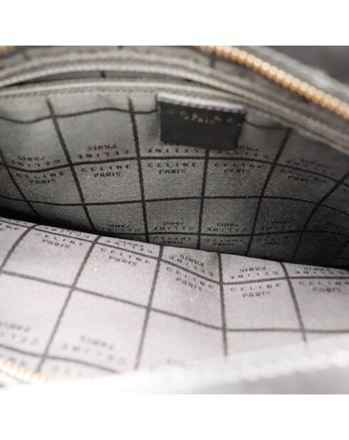 Borsa Hobo in macadam marrone - Ottime condizioni - 28x27x9cm