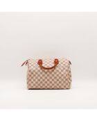 Sac Speedy 30 Damier beige - 30 x 21 x 17 cm