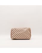 Sac Speedy 30 Damier beige - 30 x 21 x 17 cm