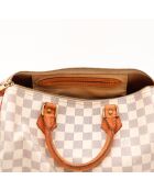 Sac Speedy 30 Damier beige - 30 x 21 x 17 cm