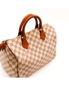 Sac Speedy 30 Damier beige - 30 x 21 x 17 cm
