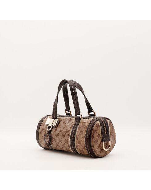 Sac Papillon beige - 26 x 13 x 13 cm
