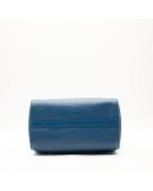 Sac en cuir Speedy 25 Épi bleu - 25 x 19 x 15 cm