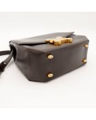 Schultertasche Triomphe 2Way aus Leder in tiefbraunem Leder - Sehr guter Zustand - 22x22x6 cm