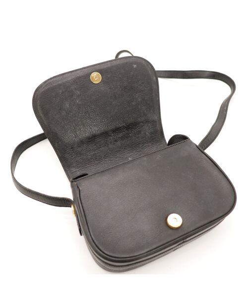 Borsa Triomphe in pelle nera - Buone condizioni - 17x14x4 cm