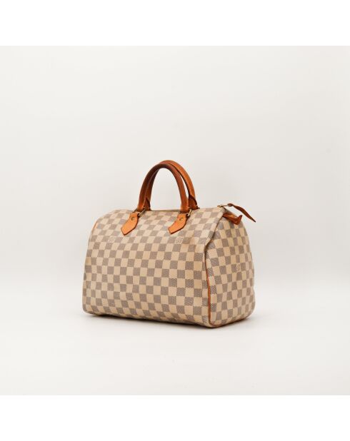 Sac Speedy 30 Damier beige - 30 x 21 x 17 cm