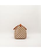 Bolsa Speedy 30 Damier Azur color caramelo claro, en buen estado, 30 x 17 x 21 cm