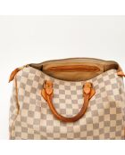 Bolsa Speedy 30 Damier Azur color caramelo claro, en buen estado, 30 x 17 x 21 cm