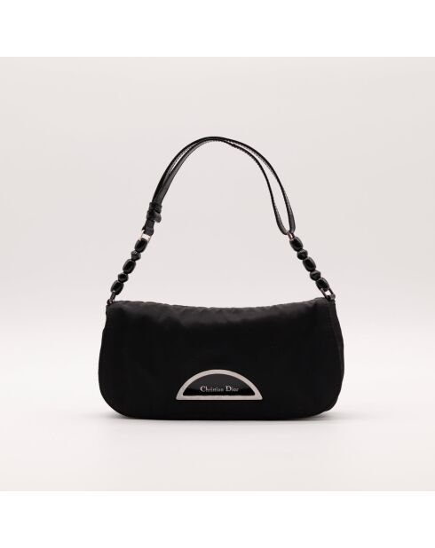 Pochette en cuir Malice noir - 21 x 10.5 x 4.5 cm