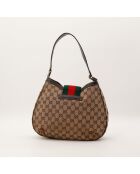Sac Hobo Web marron clair - 31 x 24 x 14 cm