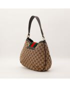 Sac Hobo Web marron clair - 31 x 24 x 14 cm