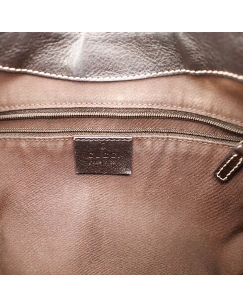 Sac Hobo Web marron clair - 31 x 24 x 14 cm
