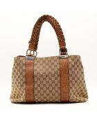 Bolsa marrón - Buen estado - 39 x 27 x 14 cm