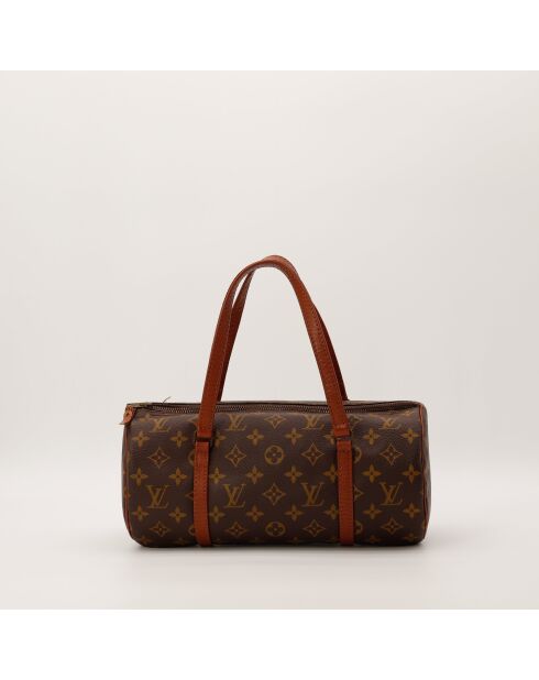 Sac en cuir Papillon 30 marron - 30 x 21 x 17 cm