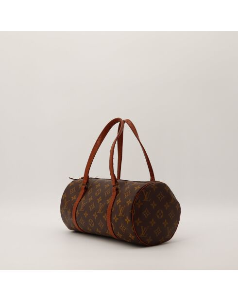 Sac en cuir Papillon 30 marron - 30 x 21 x 17 cm