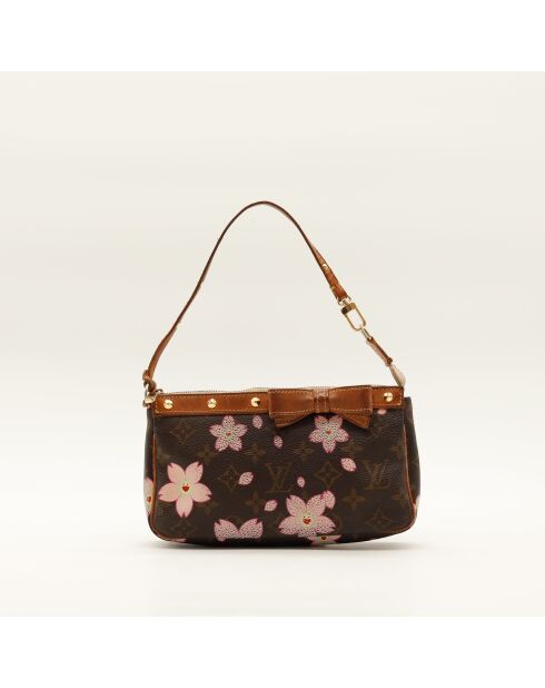 Pochette Accessoires Murakami marron - 21.0 x 13.0 x 3.5 cm