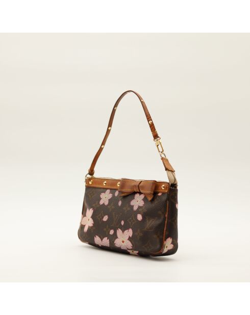 Pochette Accessoires Murakami marron - 21.0 x 13.0 x 3.5 cm