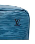 Porte-Documents en cuir Voyage Epi bleu - 41 x 30 x 8 cm