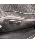 Sac de Jour en cuir noir - 32 x 26 x 16 cm