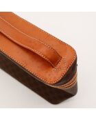 Vanity Macadam marron - 15 x 21 x 7 cm
