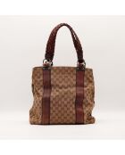 Bolsa marrón - Buen estado - 35 x 38 x 16 cm