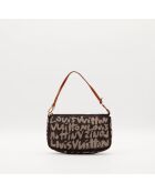 Pochette marrone - Buone condizioni - 21 x 13 x 3,5 cm