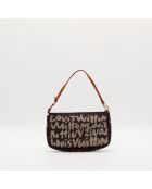Pochette marrone - Buone condizioni - 21 x 13 x 3,5 cm