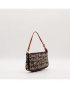 Pochette marrone - Buone condizioni - 21 x 13 x 3,5 cm
