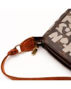 Pochette marrone - Buone condizioni - 21 x 13 x 3,5 cm